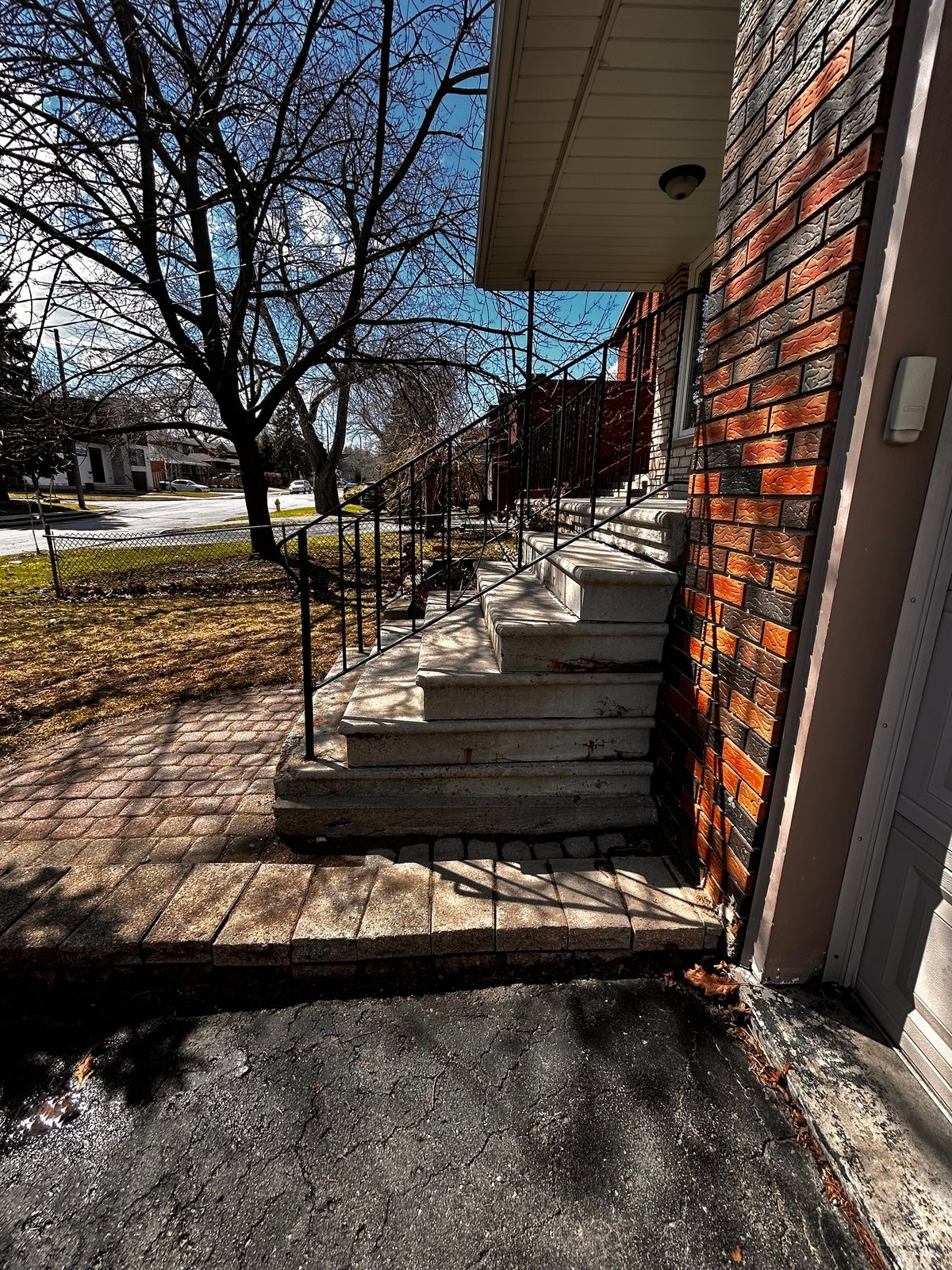 Worn steps before full replacement