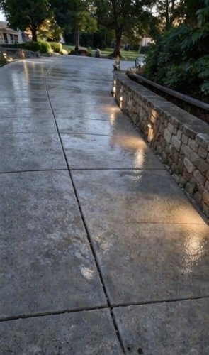 Concrete repair and sealed driveway restoration by Concrete Repair Plus in Toronto
